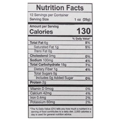 Mi Nina White Corn Sea Salt Tortilla Chips 12 oz