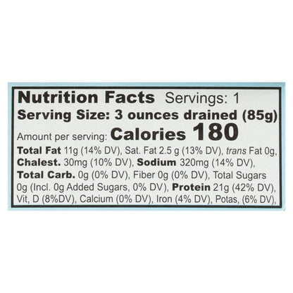 Wild Planet Skinless & Boneless Fillets Wild Mackerel in Extra Virgin Olive Oil 4.4 oz