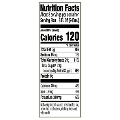 RW Knudsen Family Organic Sparkling 100% Pear Juice 25.4 fl oz
