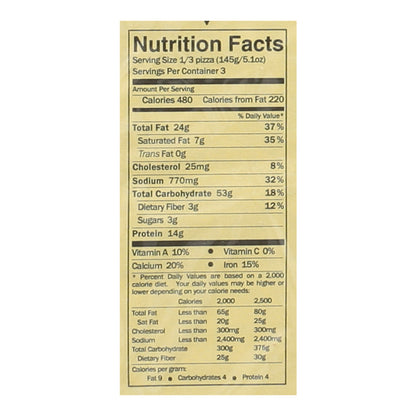 Vicolo Corn Meal Crust Goat Cheese with Tomatoes and Fresh Herbs Pizza 15.25 oz