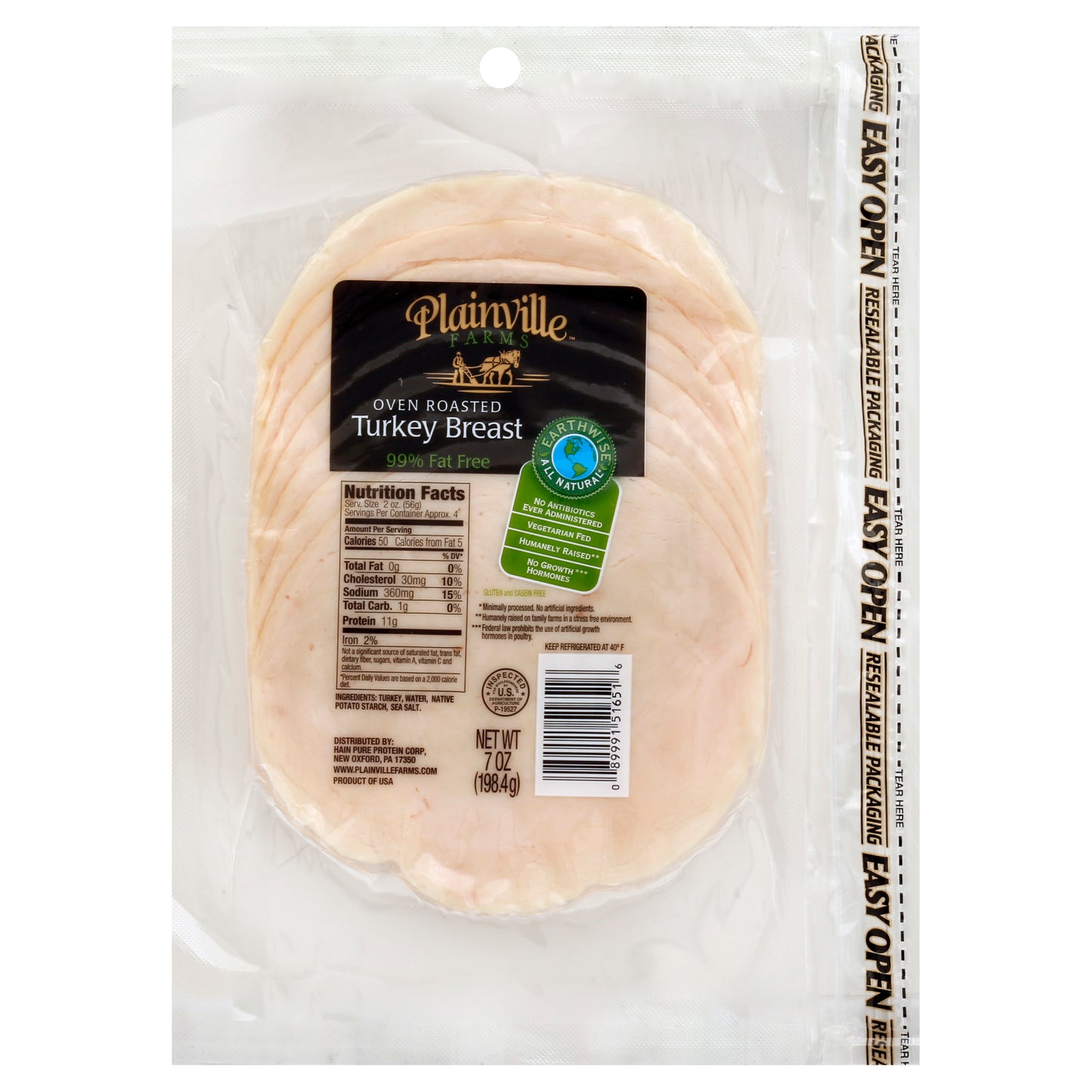 Plainville Farms Turkey Breast 7 oz