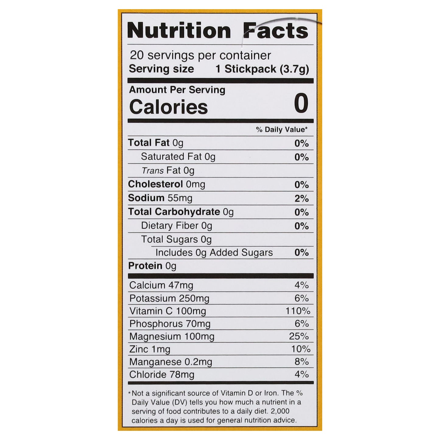 Ultima Replenisher Lemonade Electrolyte Drink Mix 20 - 0.13 oz Stickpacks