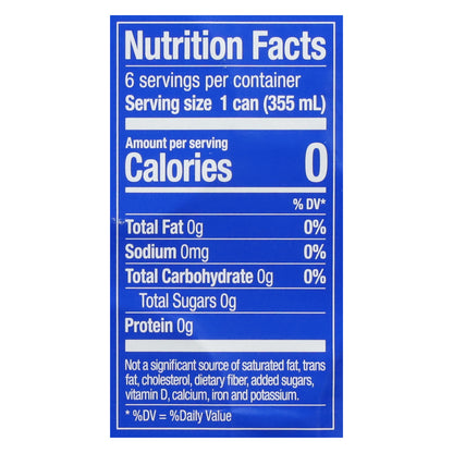 Zevia Zero Sugar Caffeine Free Cola Soda 6 - 12 fl oz Cans