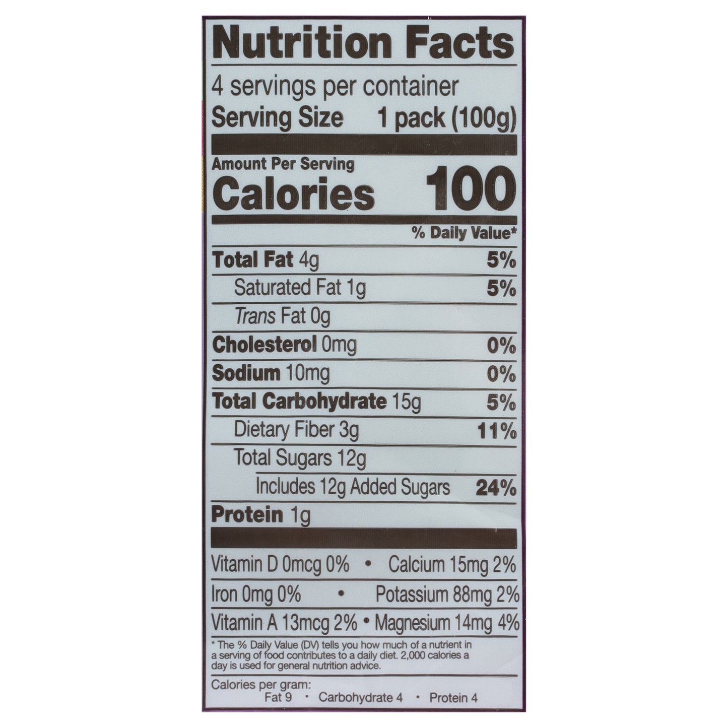 Sambazon Original Acai Superfruit 4 - 100 g Packs