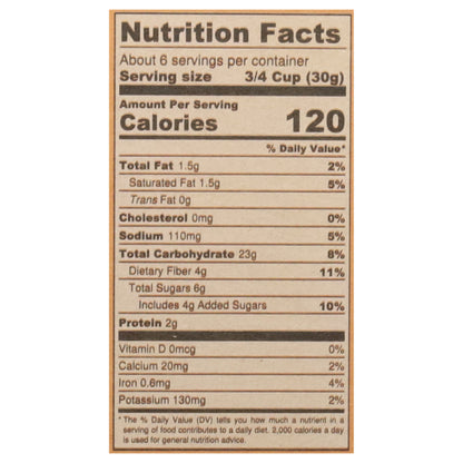 Lovebird Grain-Free Honey Cereal 7 oz