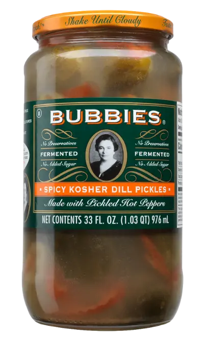 Bubbies Pickles Spicy Dill