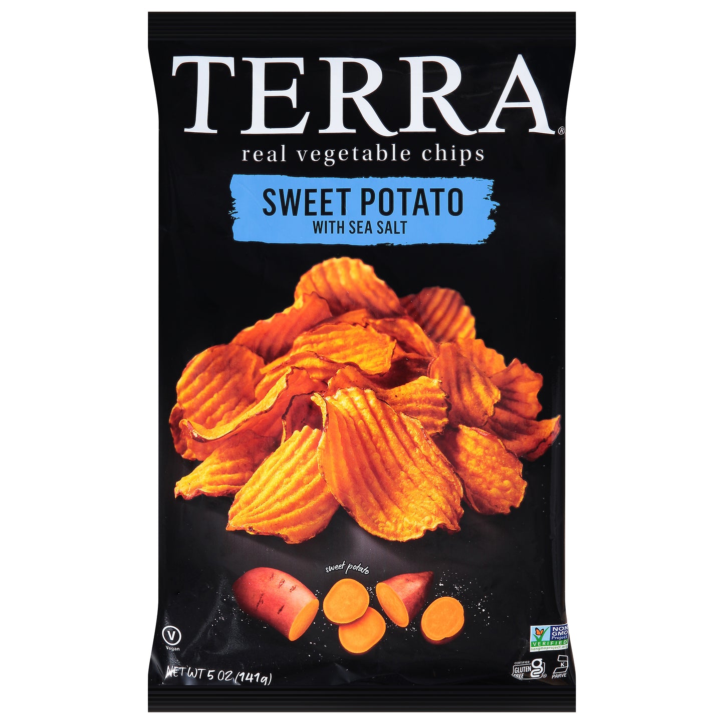 Terra Real Sweet Potato with Sea Salt Vegetable Chips 5 oz