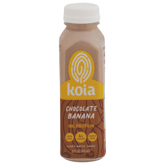 Koia Protein Plant-Based Chocolate Banana Shake 12 fl oz
