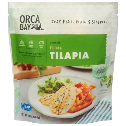 Orca Bay Foods Fillets Premium Tilapia 10 oz