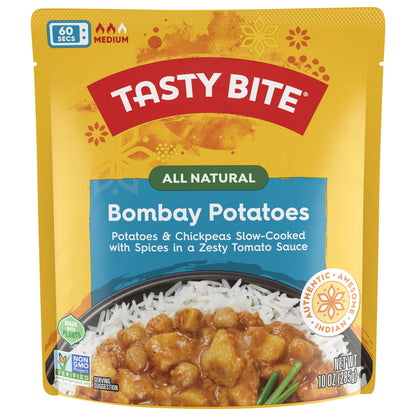 Tasty Bite Medium All Natural Bombay Potatoes 10 oz