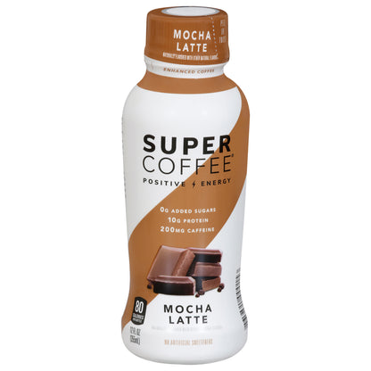 Super Coffee Mocha Latte Coffee 12 fl oz