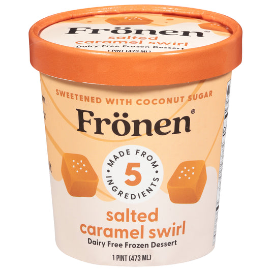 Fronen Dairy Free Salted Caramel Swirl Frozen Dessert 1 pt