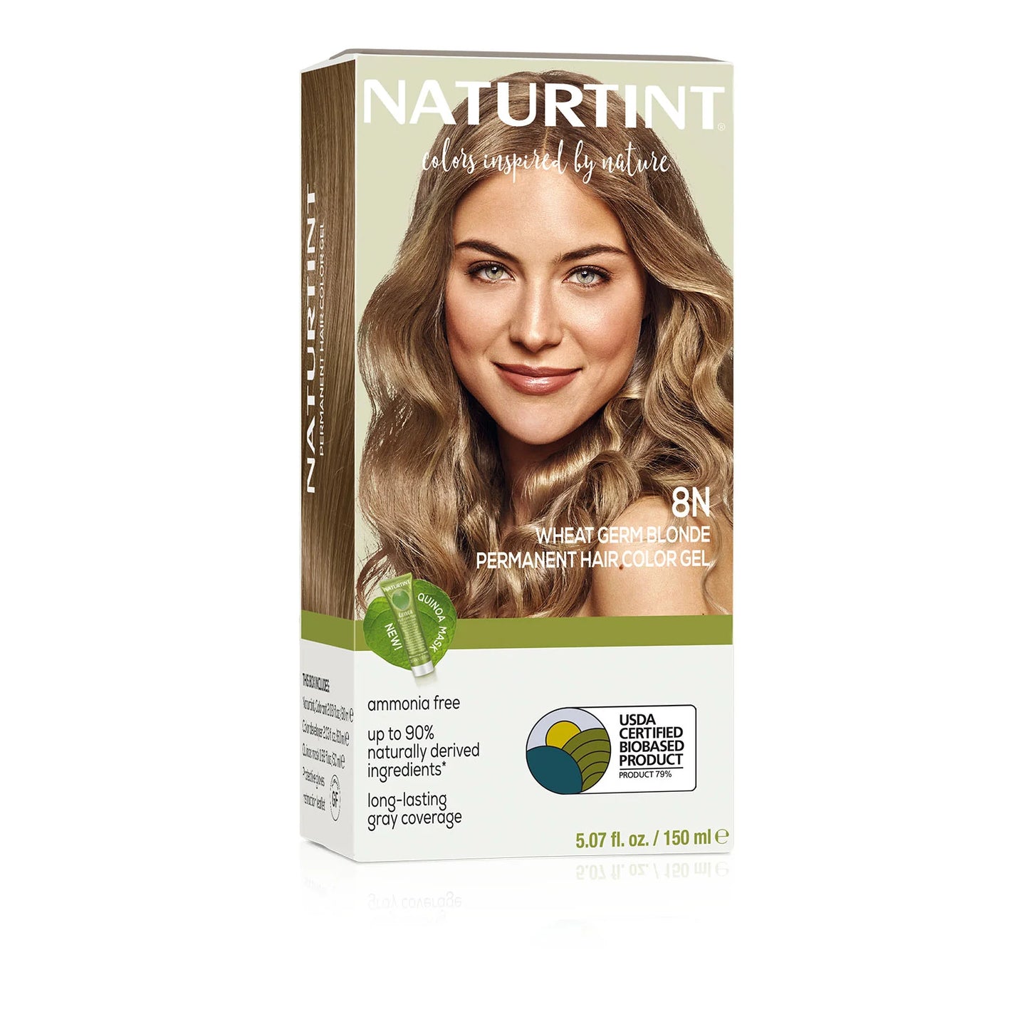 Naturtint Permanent Hair Color 8N Wheat Germ Blonde