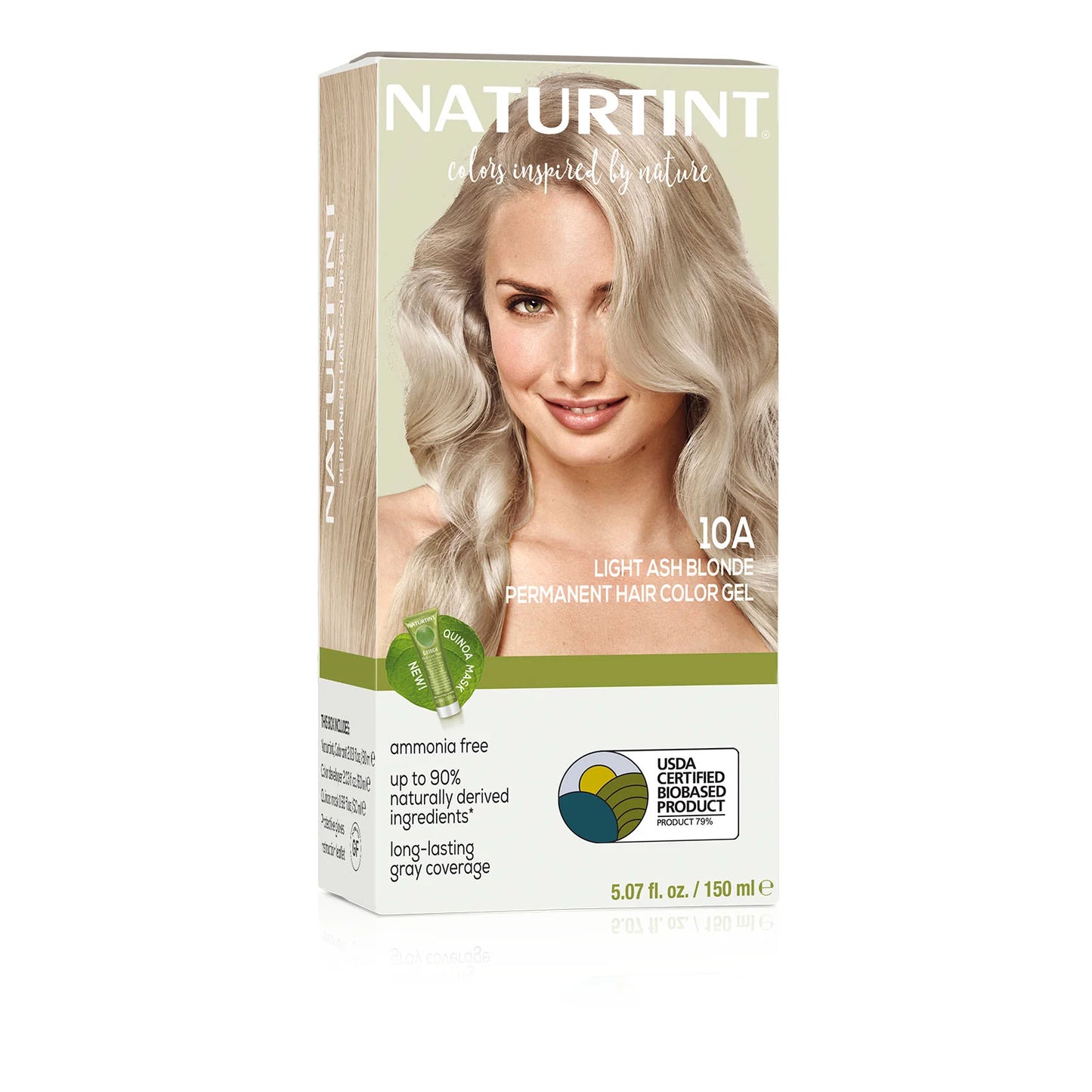Naturtint Permanent Hair Color 10A Light Ash Blonde