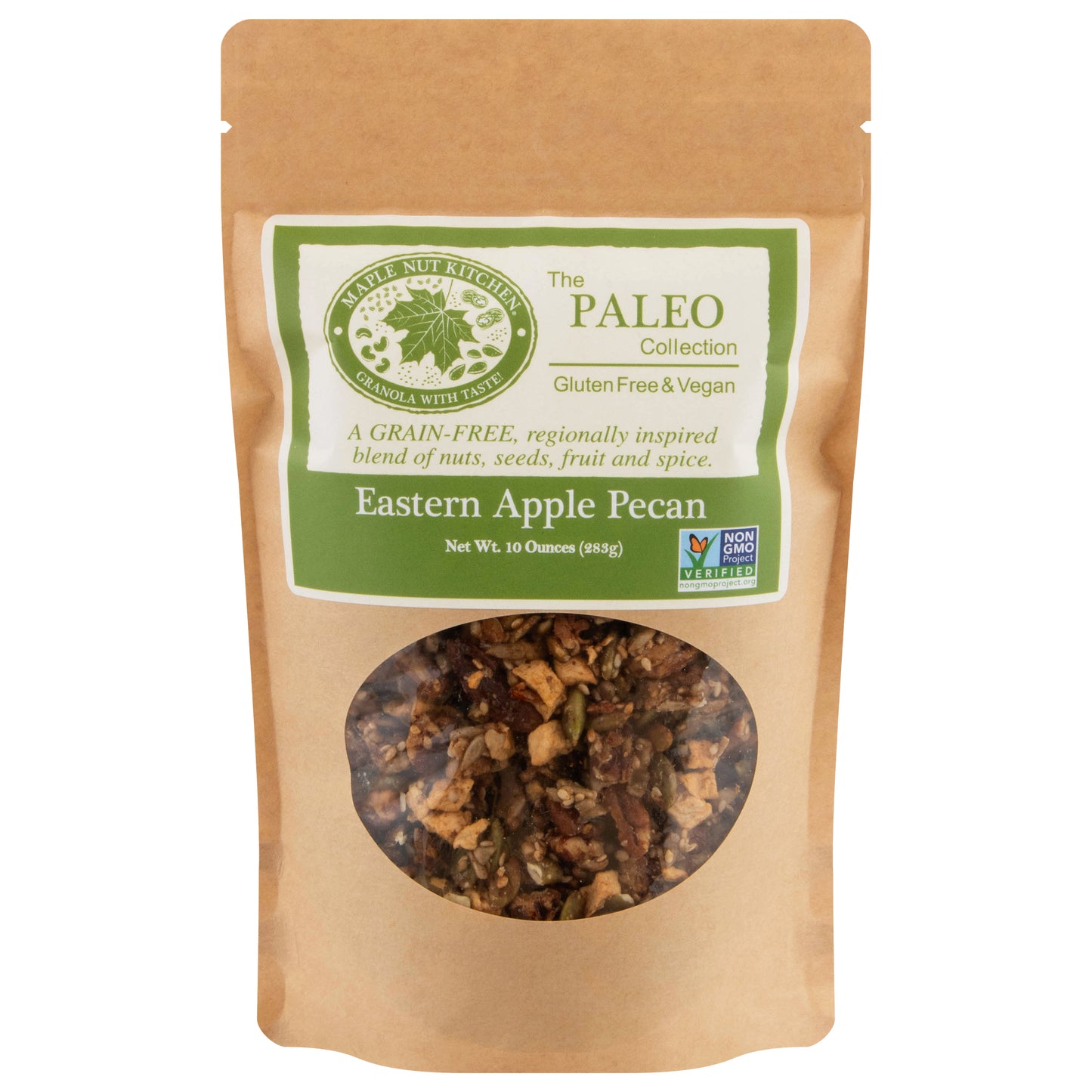 Maple Nut Kitchen Eastern Apple Pecan Granola 10 oz