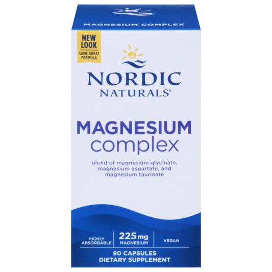 Nordic Naturals 225 mg Magnesium Complex 90 Capsules