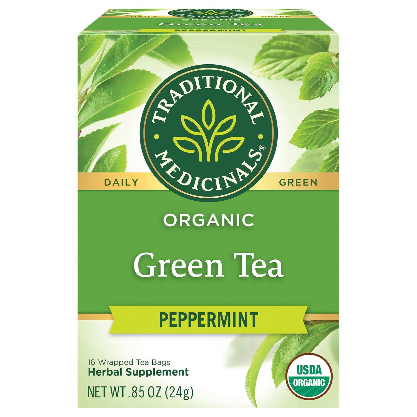 Organic Green Tea Peppermint