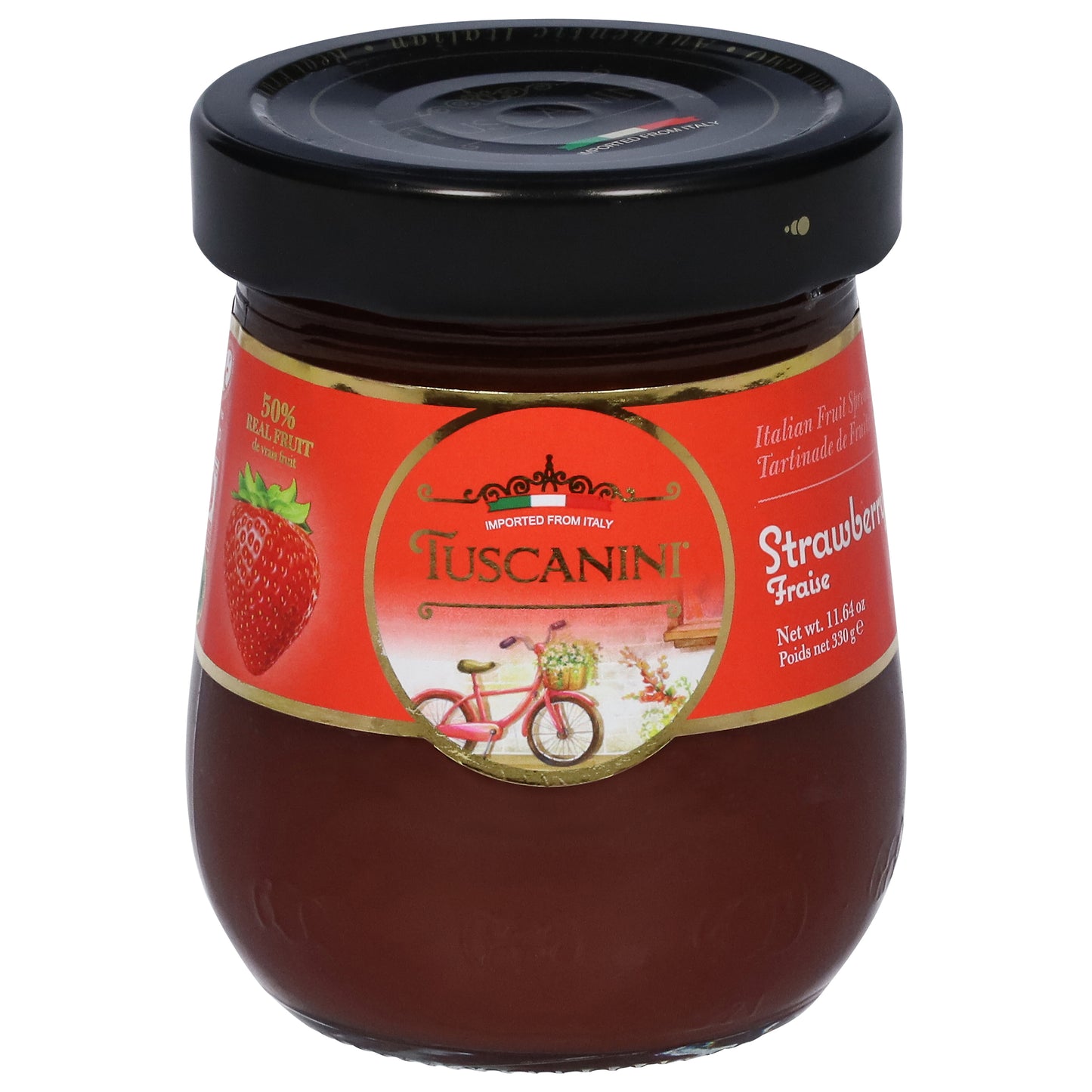 Tuscanini Italian Strawberry Fruit Spread 11.64 oz