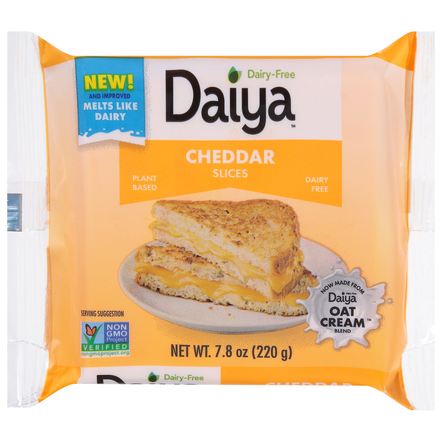 Daiya Dairy-Free Cheddar Cheese Slices 7.8 oz
