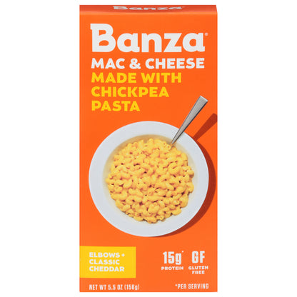 Banza Elbows + Classic Cheddar Mac & Cheese 5.5 oz