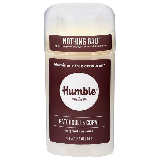 Humble Nothing Bad Aluminum-Free Patchouli & Copal Deodorant 2.5 oz