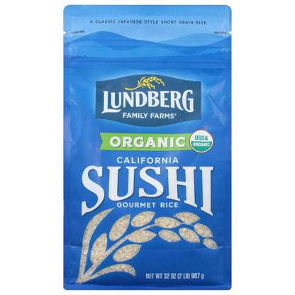 Lundberg Family Farms Organic California Sushi Gourmet Rice 32 oz