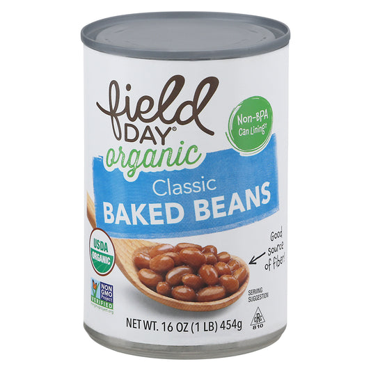 Field Day Organic Classic Baked Beans 16 oz