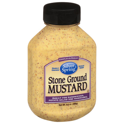 Silver Spring Complex & Robust Stone Ground Mustard 9.5 oz