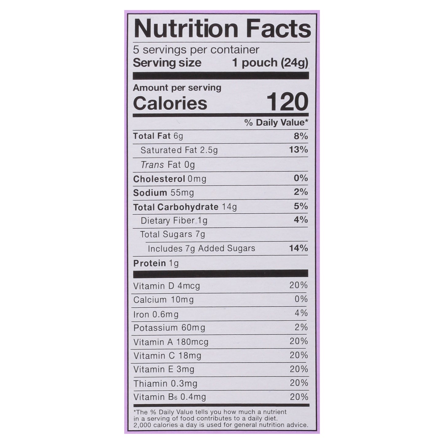 MadeGood Soft Baked Double Chocolate Mini Cookies 5 - 0.85 oz Packs