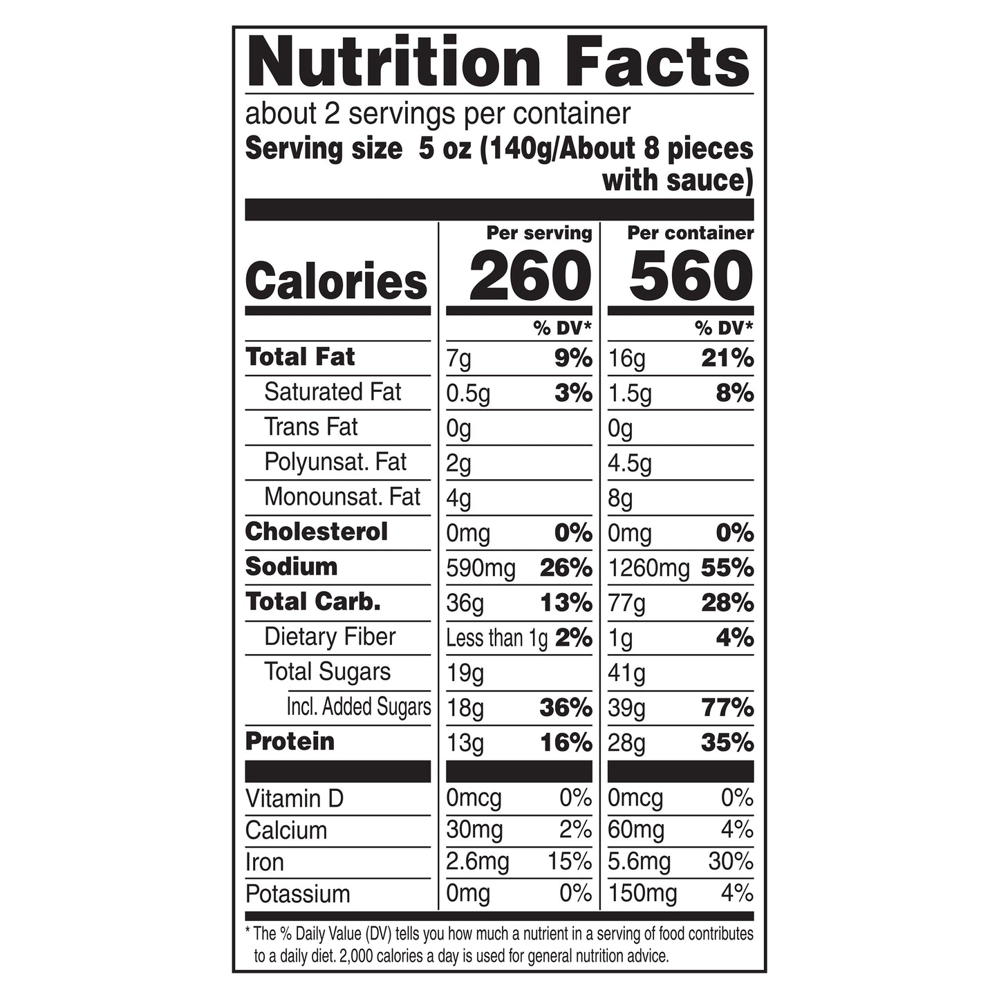 Gardein Mandarin Orange Crispy Plant-Based Chick'n, Vegan, Frozen, 10.5 oz.