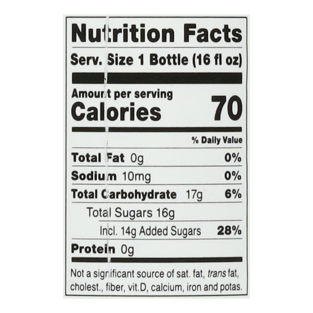 Just Ice Tea Orange Mango Herbal Fusion 16 fl oz