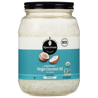 Spectrum Culinary Organic Virgin Coconut Oil 29 fl oz