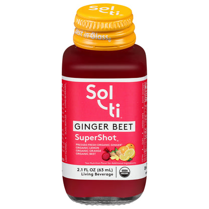 Sol-Ti SuperShot Ginger Beet Living Beverage 2.1 fl oz