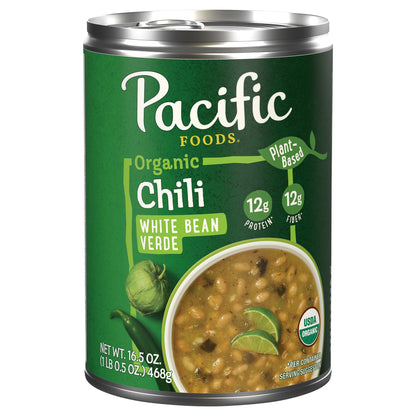 Pacific Foods Chili Organic Wheat Bean Verde Soup 16.5 oz