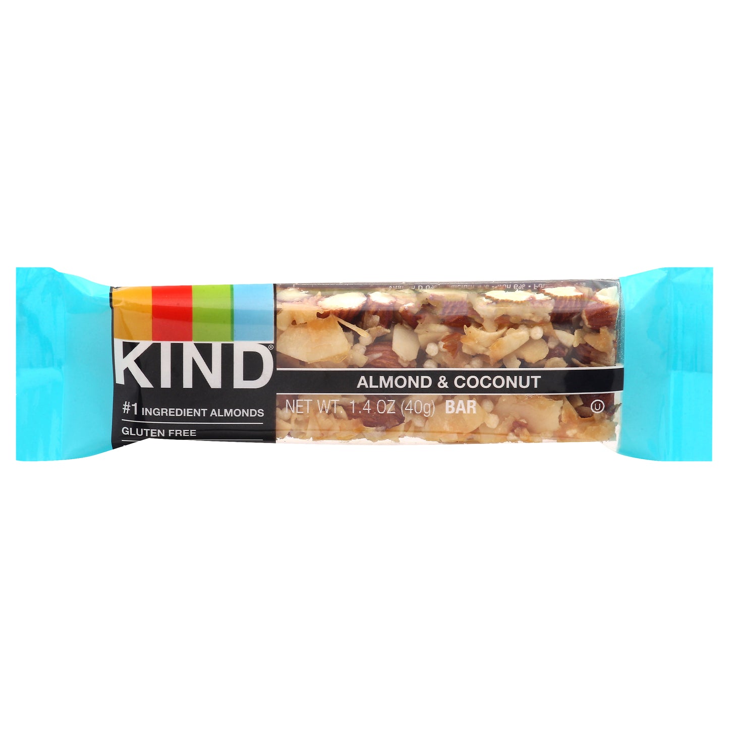 KIND Almond & Coconut Bars, Low Glycemic Index, Gluten Free Bars, 1.4 Oz Bars 1 Count