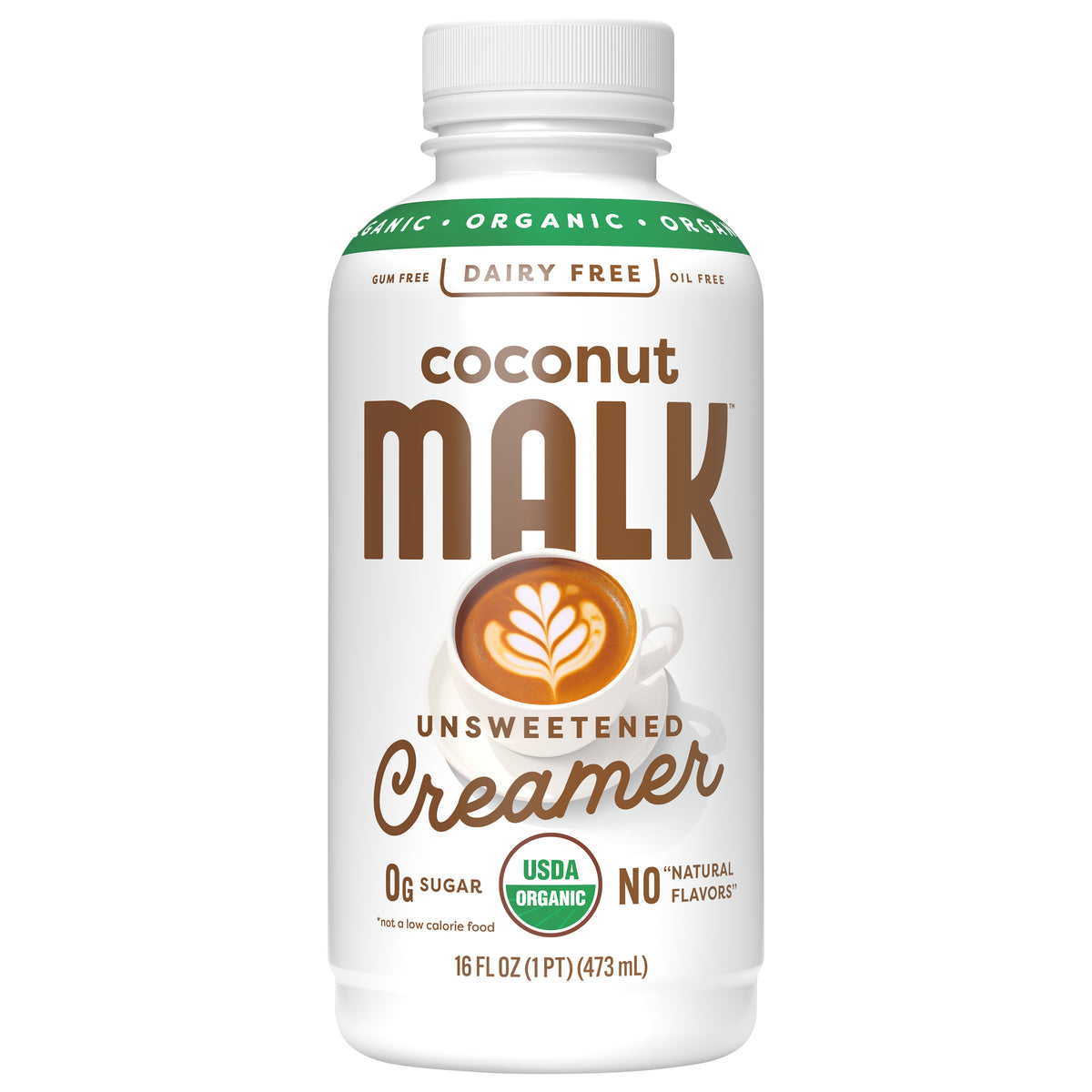 MALK Organic Non-Dairy Unsweetened Coconut Milk Creamer