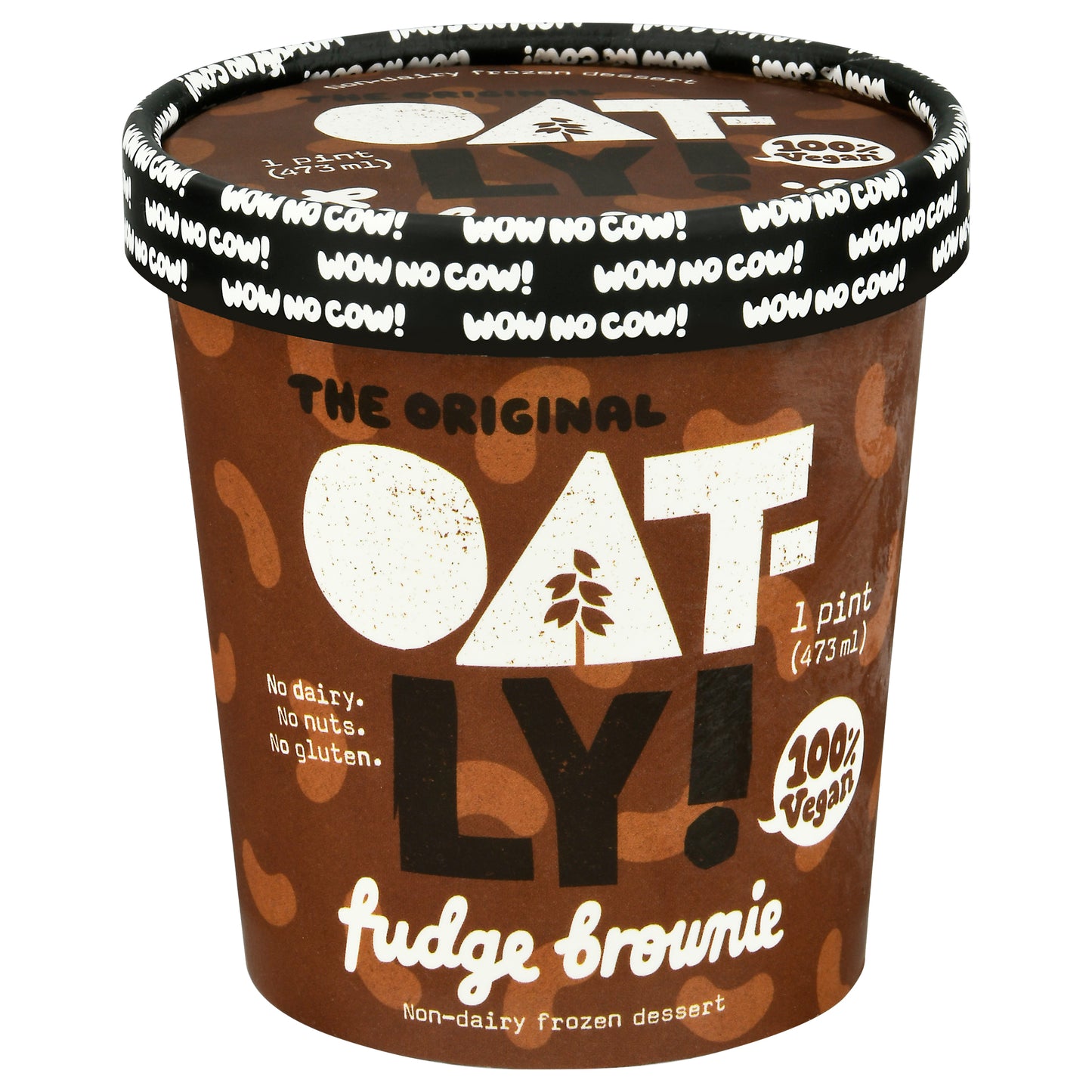 Oatly Non-Dairy Fudge Brownie Frozen Dessert 1 pt
