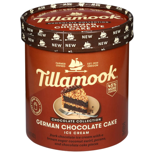 Tillamook German Chocolate Cake Ice Cream 1.5 qt