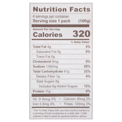 Momofuku Spicy Soy Noodles 4 - 3.53 oz Packs