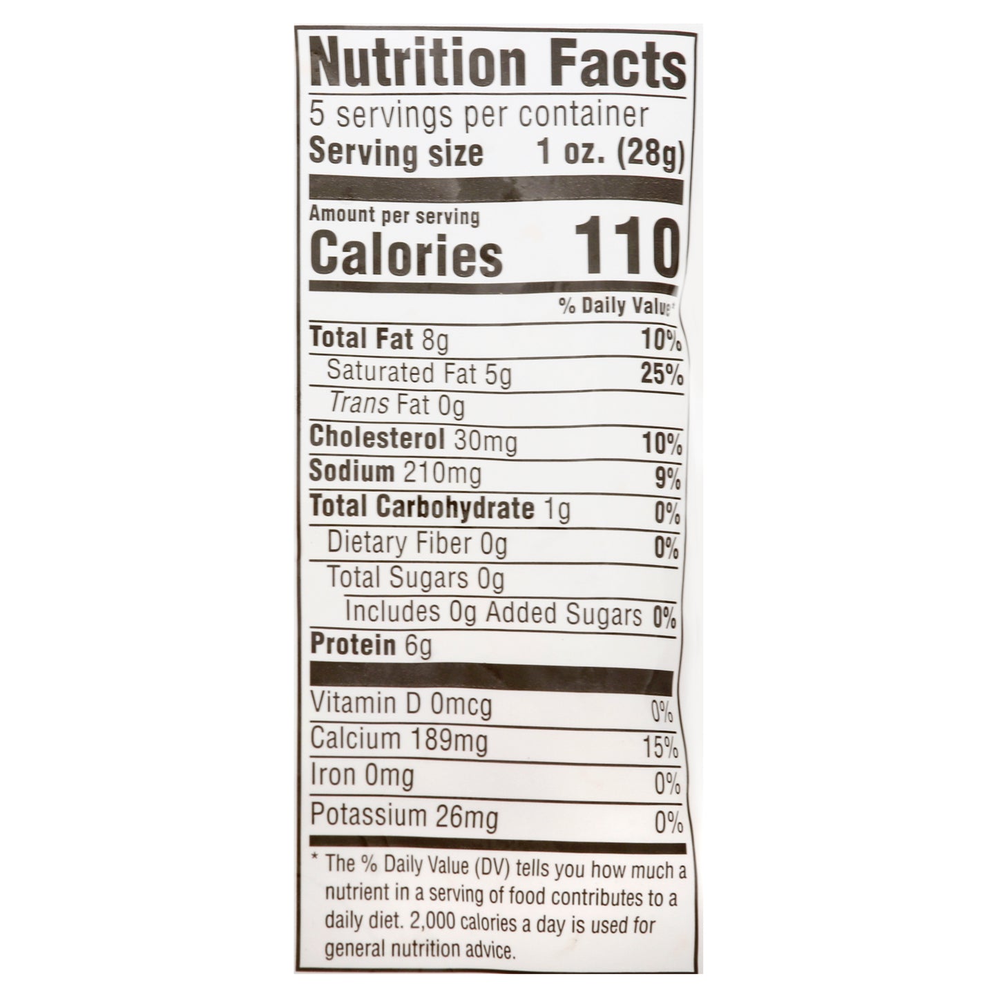 Ellsworth Hickory Bacon Cheddar Cheese Curds 5 oz