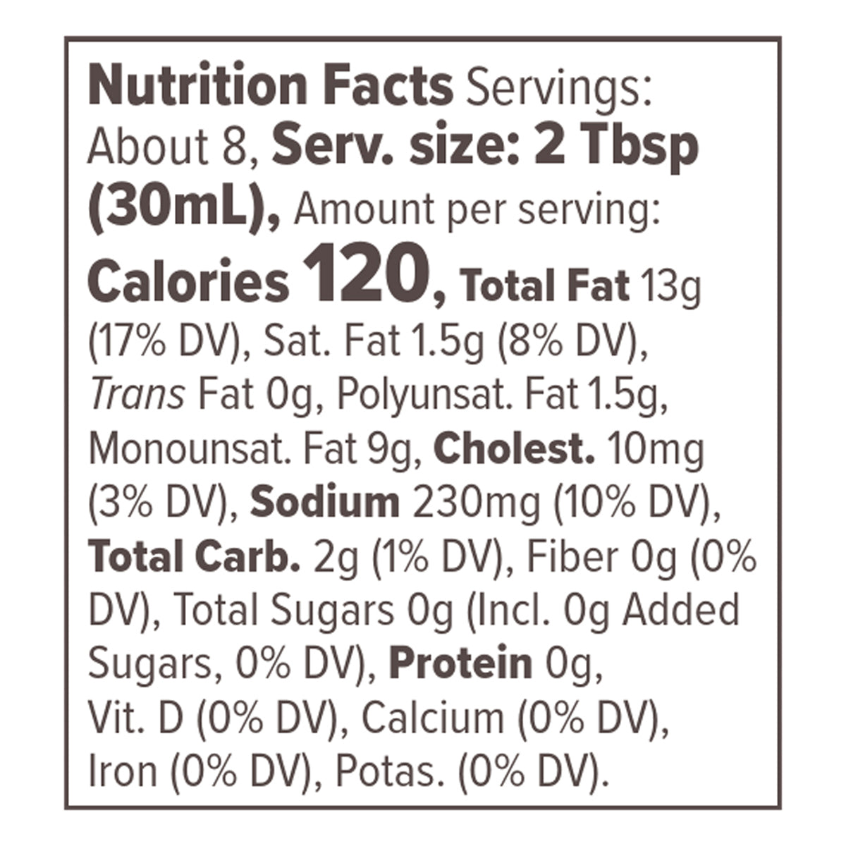 Primal Kitchen Green Goddess Dressing & Marinade 8 fl oz