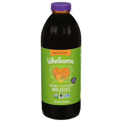 Wholesome Unsulphured Organic Molasses 21 fl oz