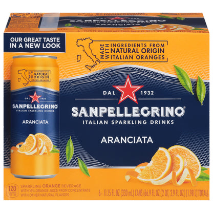 Sanpellegrino Ananciata 6 - 11.15 fl oz Cans