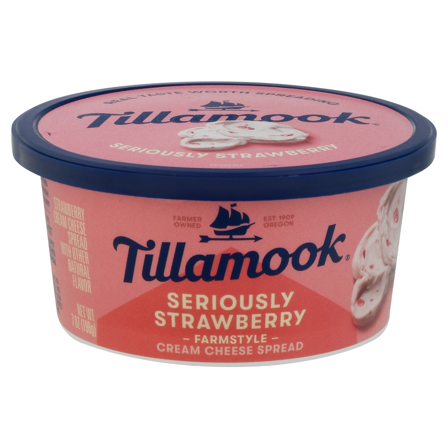 Tillamook Farmstyle Seriously Strawberry Cream Cheese Spread 7 oz