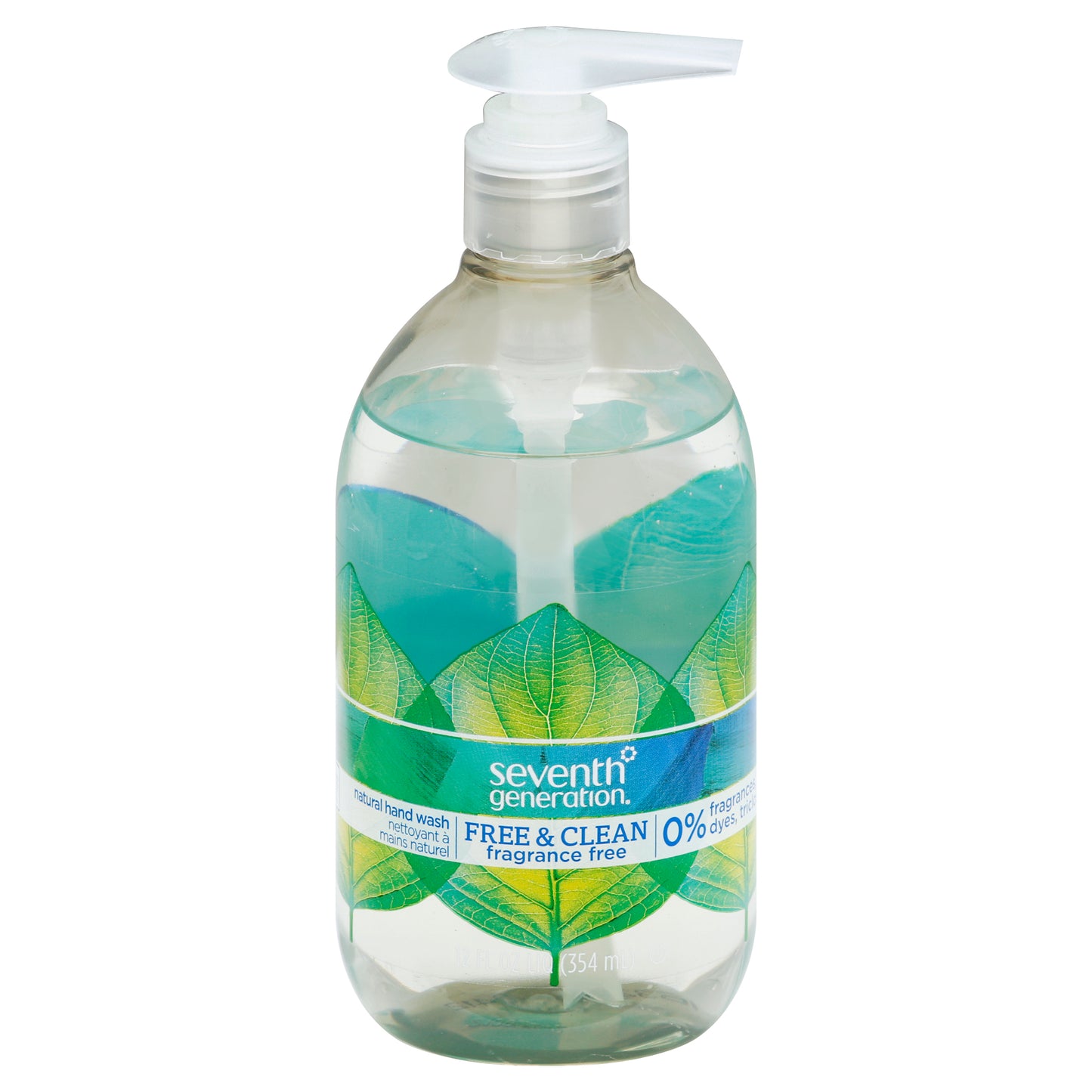 Seventh Generation Hand Wash 12 oz - Free & Clean