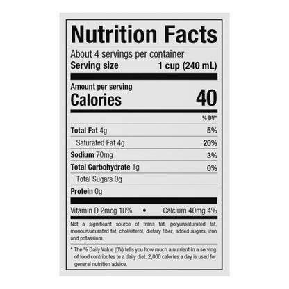 Pacific Foods Organic Unsweetened Plant-Based Coconut Milk 32 fl oz