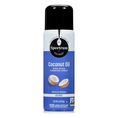 Spectrum Culinary™ Coconut Oil Non-Stick Cooking Spray 6 oz. Aerosol Can