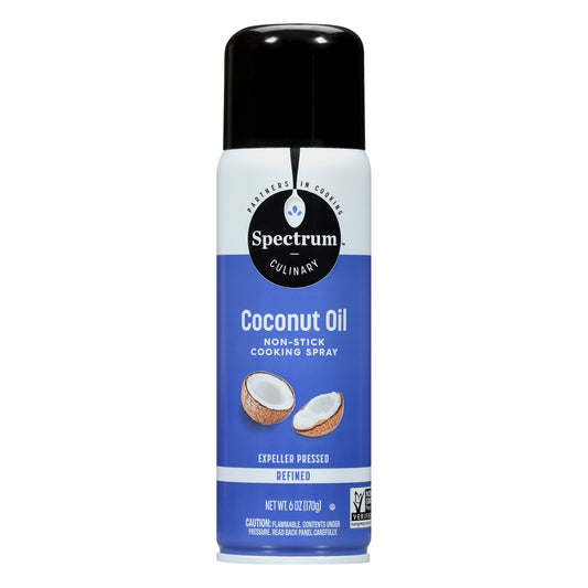 Spectrum Culinary™ Coconut Oil Non-Stick Cooking Spray 6 oz. Aerosol Can