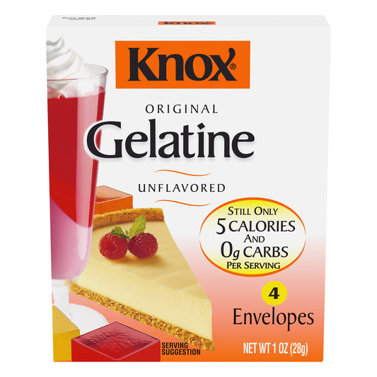 Knox Unflavored Gelatin, 4 ct - Envelopes, 1.0 oz Box
