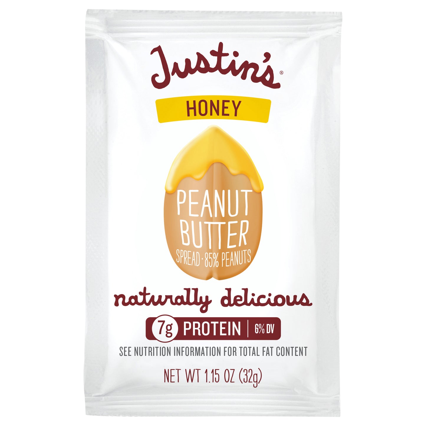 Justin's Honey Peanut Butter - 1.15 oz